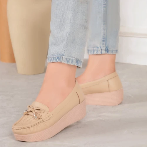 جزمة حريمي نعل عالي 5 سم