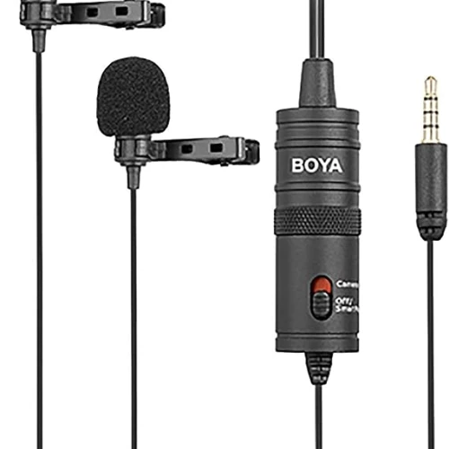 ميكروفون لافالير المزدوج من بويا بي-ام وان دي ام