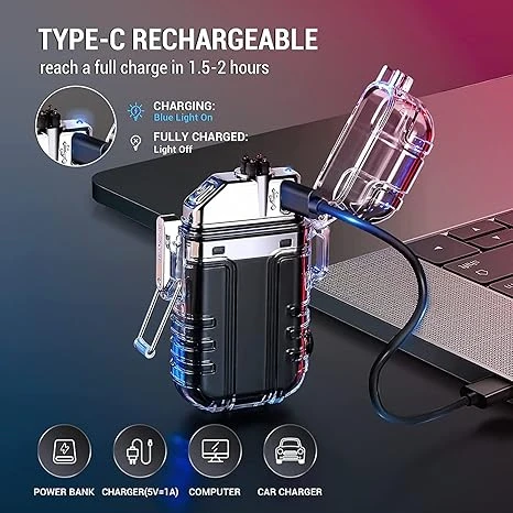 ولاعة كهربائية بلازما بكشاف