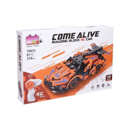 Come Alive – مكعبات بناء سيارة بالتحكم عن بعد | Pingao Blocks