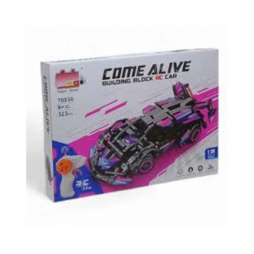 Come Alive – مكعبات بناء سيارة بالتحكم عن بعد | Pingao Blocks