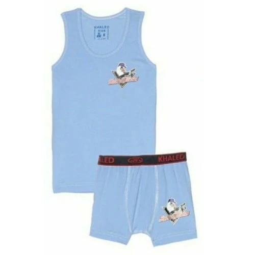 طقم ملابس داخلية قطنية اولادي