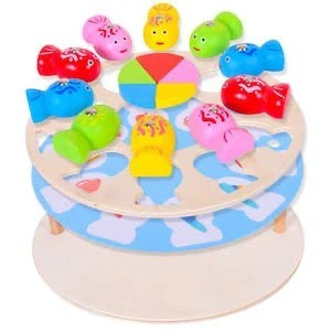 لعبة منتسوري الخشبية لتنمية الذاكرة – لعبة الصياد