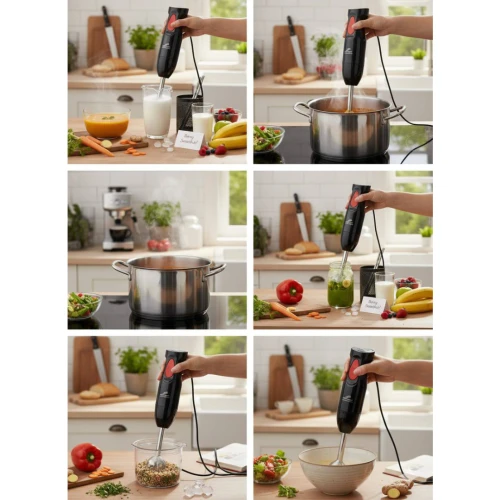 هاند بلندر استانلس ستيل ماركة Nafeo – قوة 300 وات