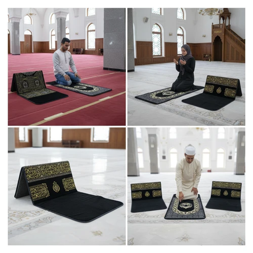 سجادة كسوة الكعبة الطبية المسندة الأصلية