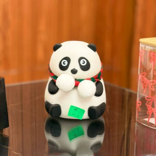 مصباح ليلي ليد سيليكون يعمل باللمس للأطفال على شكل دب باندا