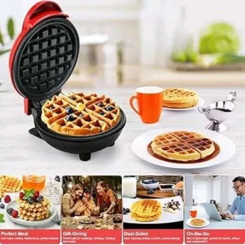 وافل ميكر ميني – ماكينة تحضير الوافل المنزلية