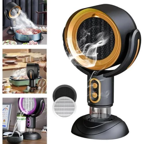 شفاط ومنقّي الهواء الذكي بتصميم ديكوري أنيق