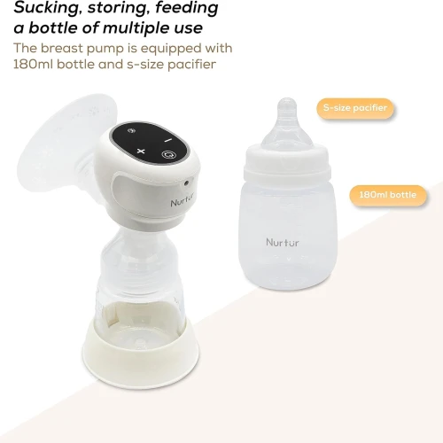 مضخة ثدي لاسلكية بدون استخدام اليدين – Nurture Cozy