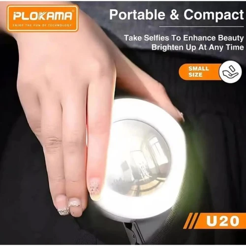 PLOKAMA مصباح PLOKAMA U20 LED للتصوير