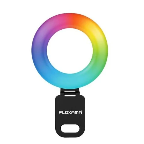 رينج لايت بلوكاما U20 Pro – إضاءة سيلفي RGB بالألوان لصور وفيديوهات احترافية.