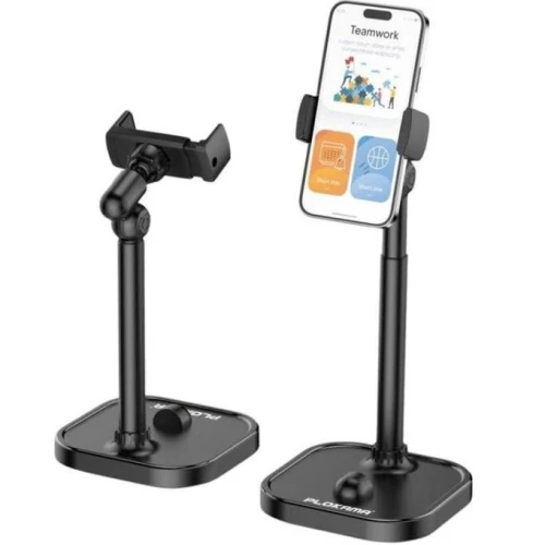 ستاند مكتب بلوكاما DT-80 الأصلي – قاعدة معدن تقيلة، ذراع بيطول، ودوران 360 درجة للموبايل والتابلت.