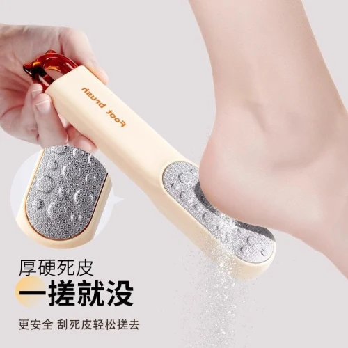 فرشاة العناية بالقدم 3 في 1 المتكاملة لتنظيف وتقشير وتنعيم الجلد