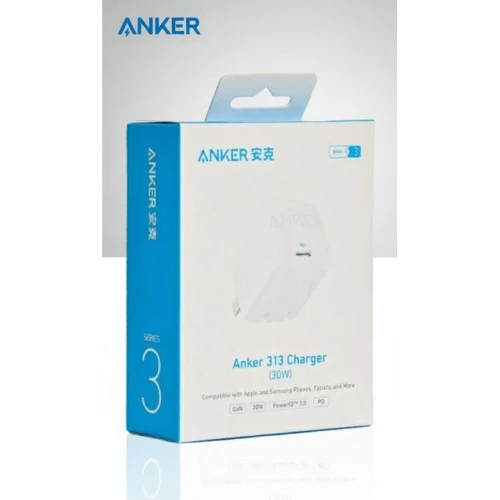 شاحن Anker 313 بقوة 30 واط – السرعة الجبارة في حجم أصغر من العملة المعدنية!