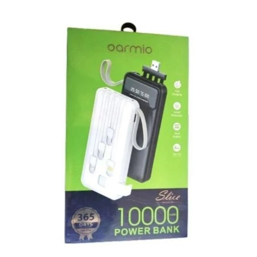 باور بانك 4 في 1 بسعة 10,000 مللي أمبير – طاقة ذكية، حماية قصوى، ووزن خفيف ك الريشة