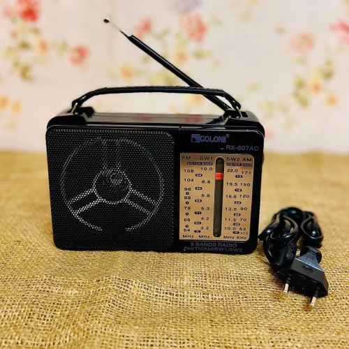 راديو RX-606 المحمول بـ 5 نطاقات وهيرتز قوي لاستقبال أوضح الإشارات