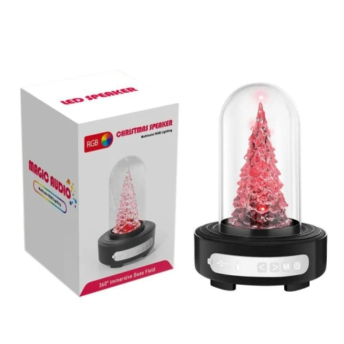 سبيكر MAGIC AUDIO الاحتفالي – سحر الموسيقى في إطلالة شجرة عيد الميلاد!