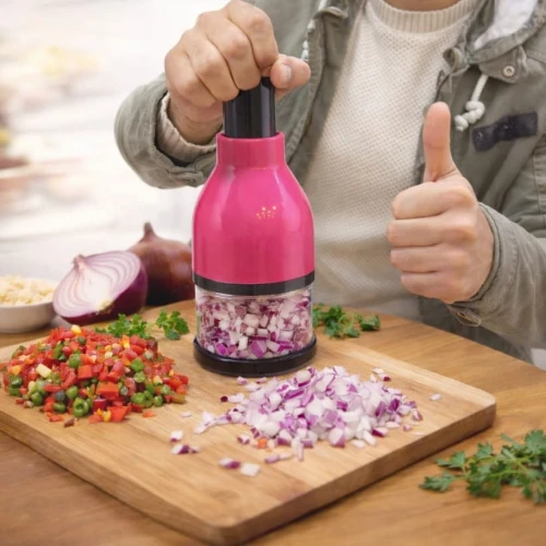 كبة شي إن اليدوية الأصلية لفرم وتقطيع الخضروات في ثواني