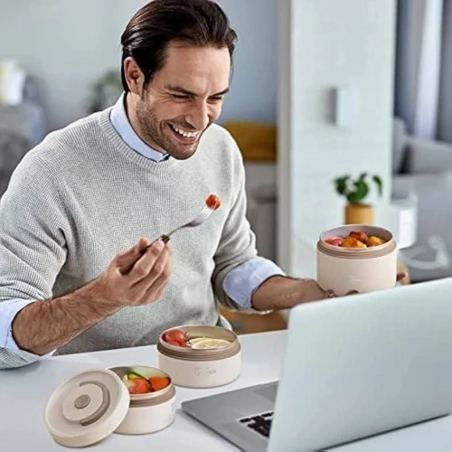 لانش بوكس 7*1 التركي الأصلي – وجبتك سخنة وشياكتك كاملة كل يوم!