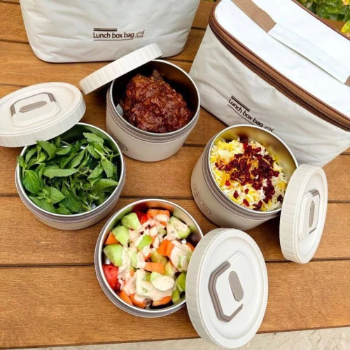 لانش بوكس 7*1 التركي الأصلي – وجبتك سخنة وشياكتك كاملة كل يوم!