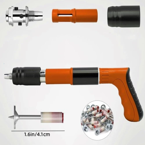 مسدس المسامير الفولاذي (Steel Nail Gun) – ودّع الشنيور والأسلاك وركّب كل حاجة في ثواني!