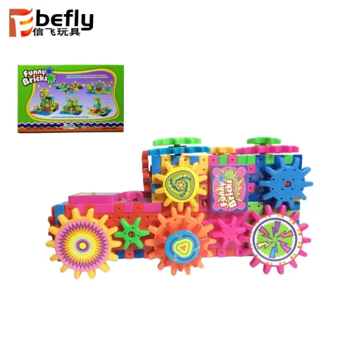 لعبة التروس الذكية والمكعبات الهندسية – عالم من الإبداع والحركة في يد طفلك