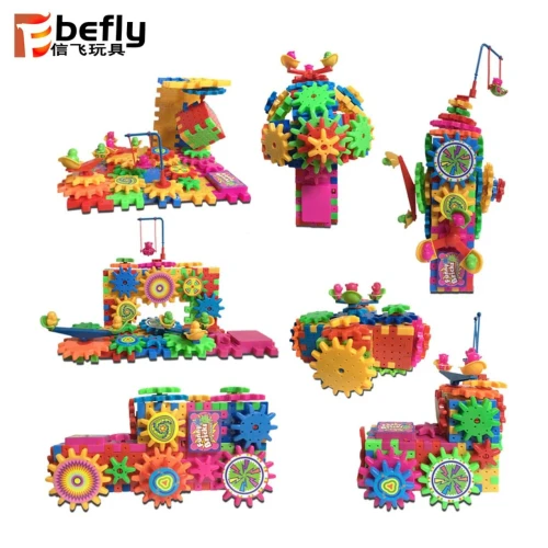 لعبة التروس الذكية والمكعبات الهندسية – عالم من الإبداع والحركة في يد طفلك