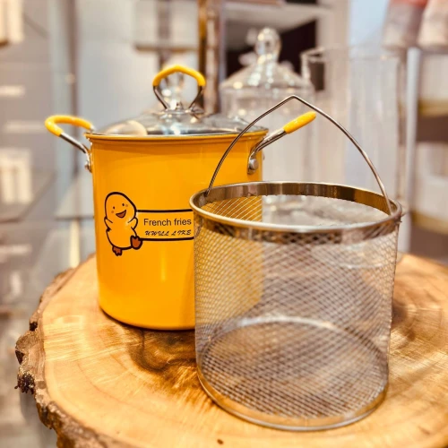 حلة تحمير "بطوط" الأصلية (3 لتر) – القلاية الذكية اللي هتخلي التحمير أسهل وأمتع!