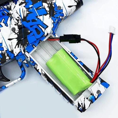 مسدس كرات جل أوتوماتيك – قاذف كرات مائية سريع لأقصى متعة في الألعاب الخارجية