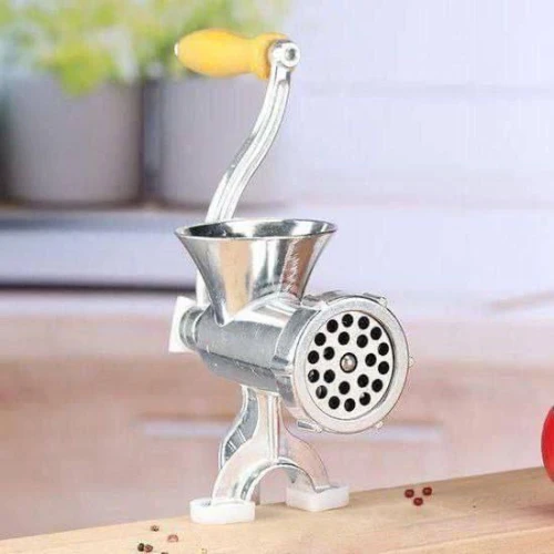 المفرمة الزهر الجامبو 2 في 1 – مفرمة لحمة وماكينة بسكويت (الأصلية التقيلة)!