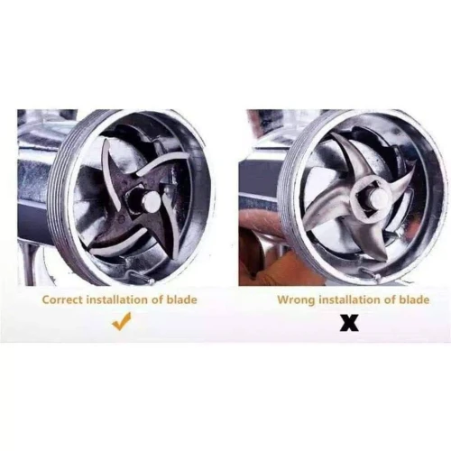 المفرمة الزهر الجامبو 2 في 1 – مفرمة لحمة وماكينة بسكويت (الأصلية التقيلة)!