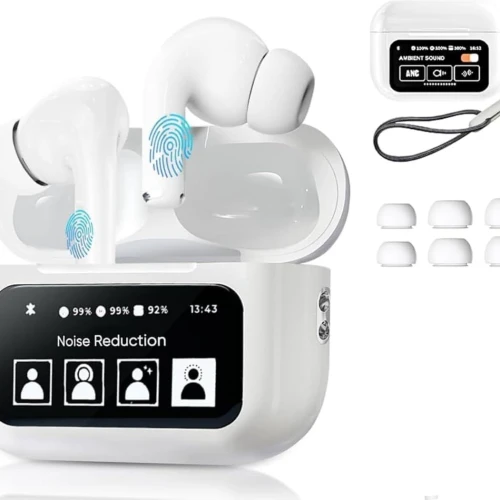 سماعة A9 الذكية بشاشة لمس LCD – الجيل الجديد