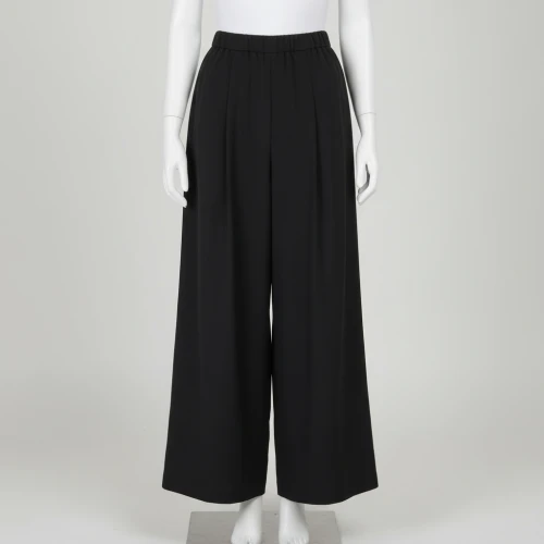 بنطلون سكوبا بالازو واسع – خصر أستك لمظهر أنيق ومريح