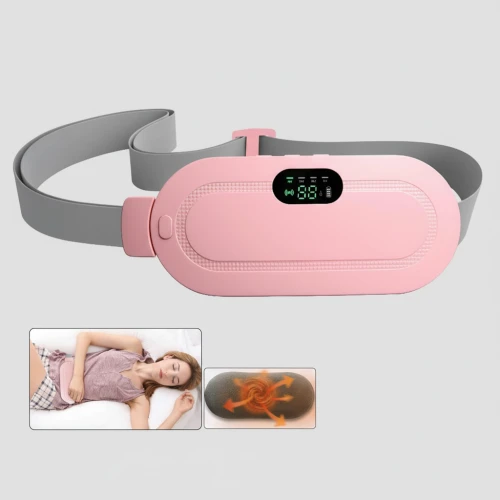 حزام المساج والتدفئة الذكي – وداعاً لآلام البطن والظهر في دقائق!