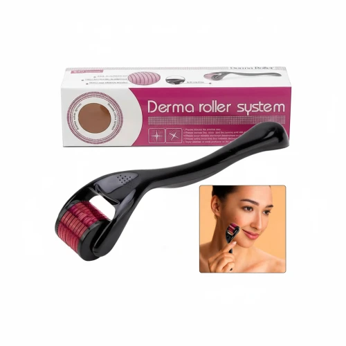ديرما رولر (Derma Roller) المستوردة "لوكس" – سر نضارة البشرة وعلاج الفراغات!