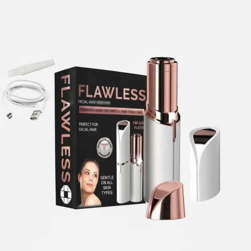 جهاز فلاولس (Flawless) لإزالة شعر الوجه – بشرة حرير في ثواني ومن غير ألم!