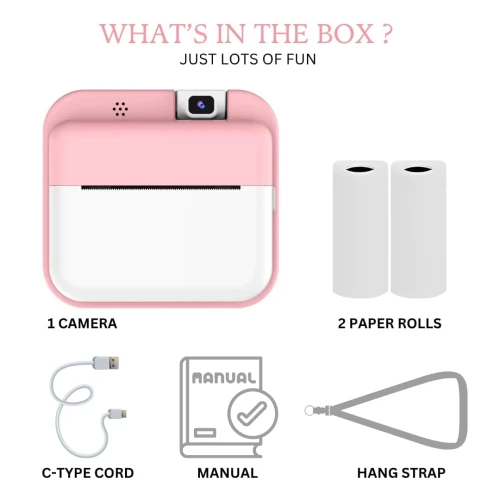 كاميرا "بينريك" للطباعة الفورية – الذكاء الاصطناعي في إيد طفلك لصور مبهجة!