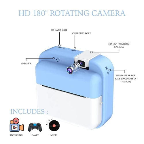 كاميرا "بينريك" للطباعة الفورية – الذكاء الاصطناعي في إيد طفلك لصور مبهجة!