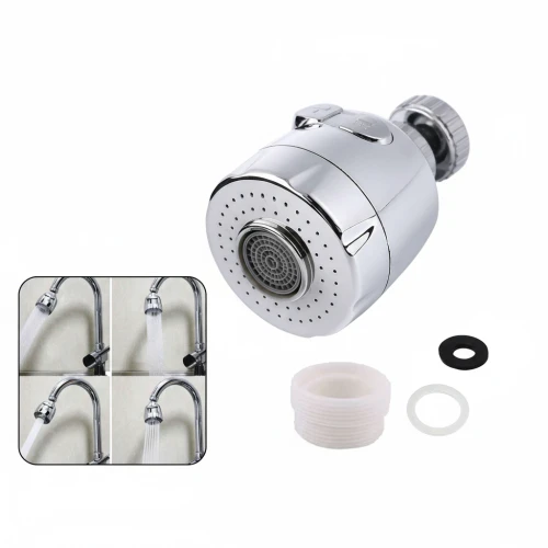 وصلة صنبور "لوكس" المستوردة - 2 مستوى تدفق وتوفير مياه بمرونة كاملة