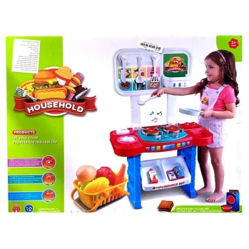 سوبر ماركت وكاشير الأطفال التفاعلي - تجربة تسوق واقعية بالضوء والموسيقى