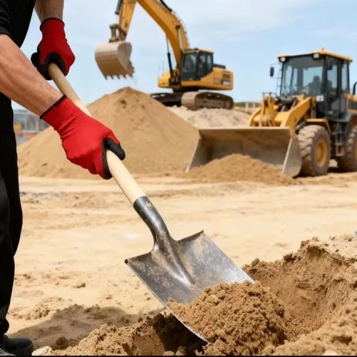 جوانتي حماية مهني مقاس XL - مغطى باللاتكس للأعمال الشاقة، البناء، والبستنة