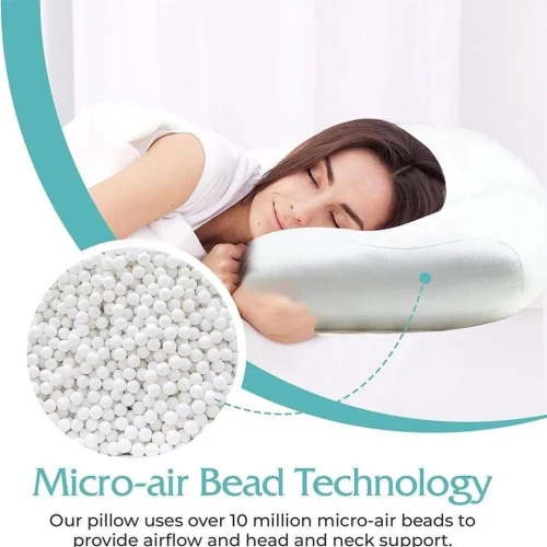 الوسادة الطبية الذكية (Memory Pillow) - أريح مخدة في العالم لعلاج آلام الرقبة والشخير