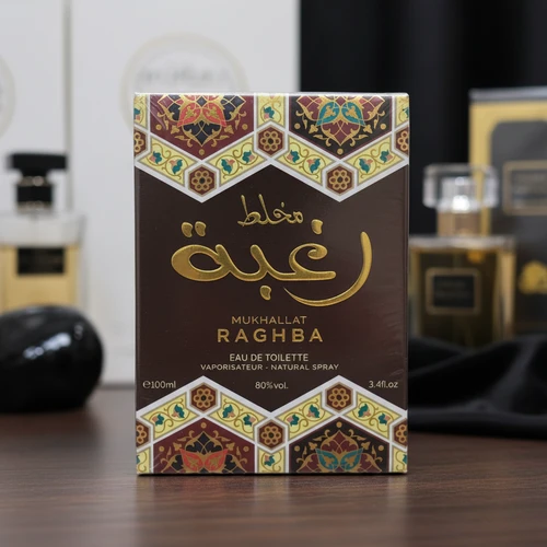 عطر مخلط رغبة (Ragba) – سحر الشرق في توليفة البخور والفانيليا الدافئة