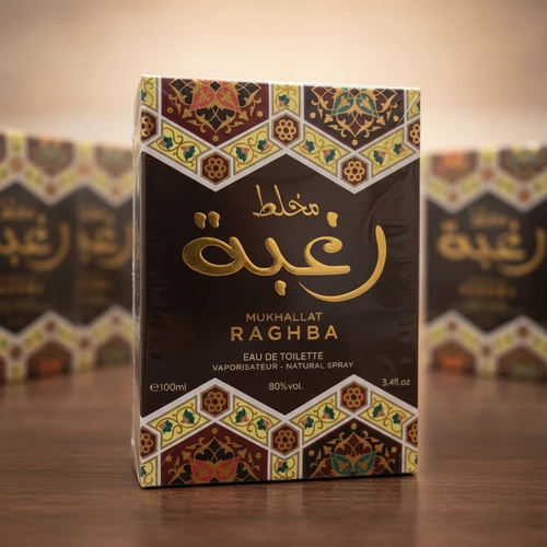 عطر مخلط رغبة (Ragba) – سحر الشرق في توليفة البخور والفانيليا الدافئة