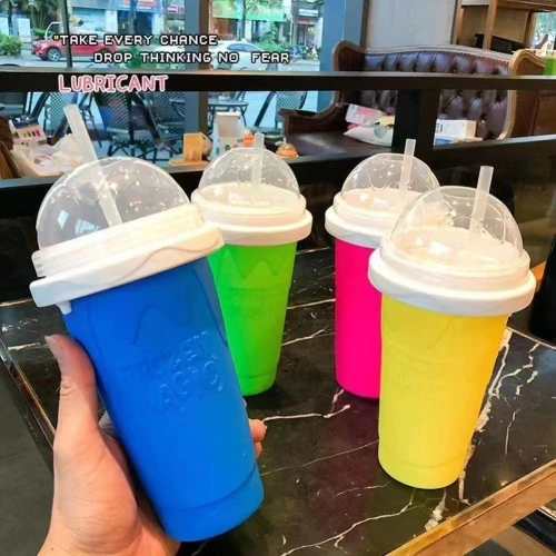 كوب الآيس كريم السحري (Frozen Magic Squeeze Cup) – اصنع الآيس كريم الطبيعي في بيتك في ثواني!