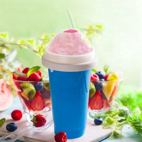 كوب الآيس كريم السحري (Frozen Magic Squeeze Cup) – اصنع الآيس كريم الطبيعي في بيتك في ثواني!
