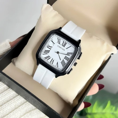 ساعة كارتييه (CARTIER) رابر رجالي – أعلى خامة "هاي كوبي" بقفل مغناطيسي وإبزيم أمان!