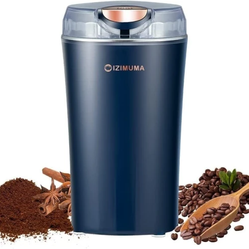 المطحنة الماجيكو الكهربائية الاستانلس السوبر جامبو 200 واط - مطحنة بن وتوابل جبارة بموتور فولاذي وسكينة 8 سلاح حادة